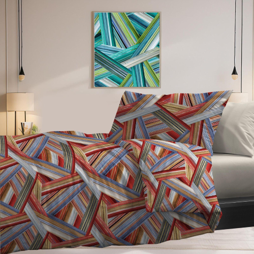 COPRILETTO TRAPUNTATO LETTO SINGOLO STYLE OTTY ROSSO