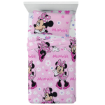 COMPLETO LENZUOLA UNA PIAZZA E MEZZA MINNIE MOUSE