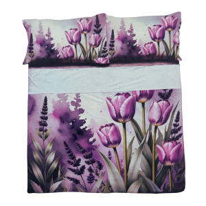 COMPLETO LENZUOLA COPRILETTO MATRIMONIALE