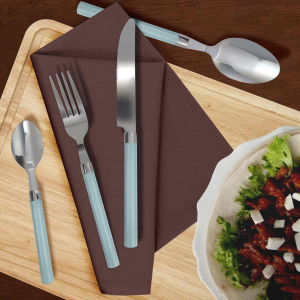 SERVIZIO 24 PEZZI POSATE KILKENNY AZZURRO