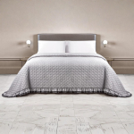 COPRILETTO TRAPUNTATO MATRIMONIALE ARLES GRIGIO