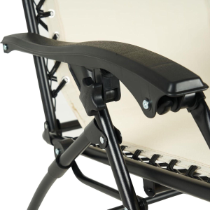 SEDIA PIEGHEVOLE RECLINABILE ZERO GRAVITA' BEIGE 