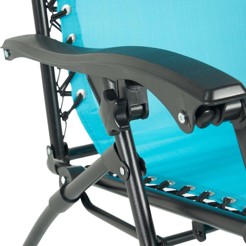 SEDIA PIEGHEVOLE RECLINABILE ZERO GRAVITA' PETROLIO