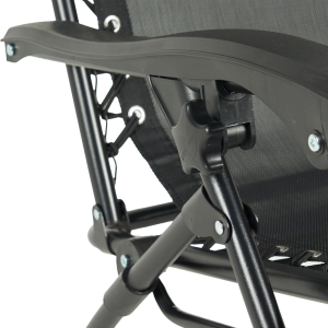 SEDIA PIEGHEVOLE RECLINABILE ZERO GRAVITA' ANTRACITE