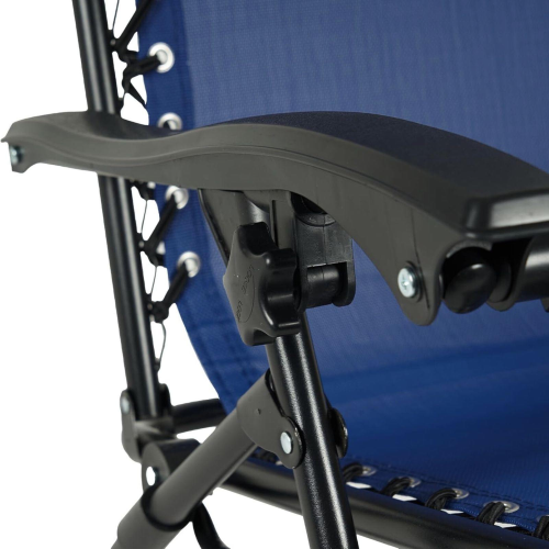 SEDIA PIEGHEVOLE RECLINABILE ZERO GRAVITA' BLU 