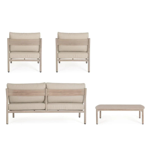 SALOTTO CON CUSCINI SIRIUS TIMBER