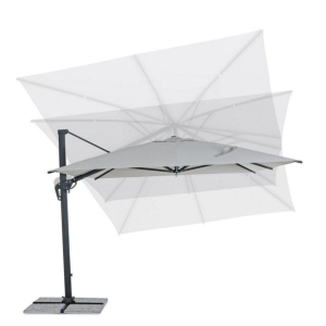 OMBRELLONE A BRACCIO INES 4X4 ANTRACITE