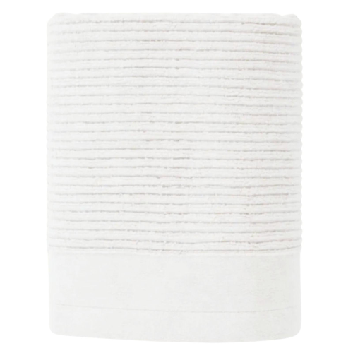 TELO DOCCIA BOUTIQUE IN MORBIDA SPUGNA 90X140 BIANCO