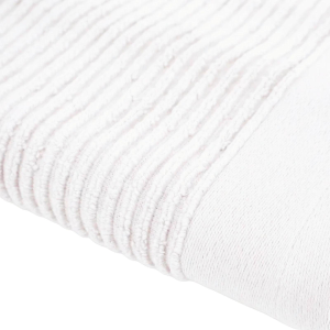 TELO DOCCIA BOUTIQUE IN MORBIDA SPUGNA 90X140 BIANCO