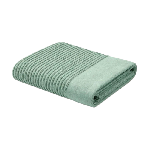 ASCIUGAMANO OSPITE BOUTIQUE IN MORBIDA SPUGNA SALVIA