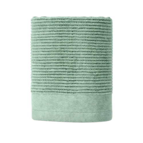 ASCIUGAMANO OSPITE BOUTIQUE IN MORBIDA SPUGNA SALVIA