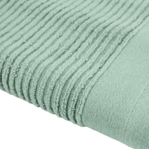 ASCIUGAMANO OSPITE BOUTIQUE IN MORBIDA SPUGNA SALVIA