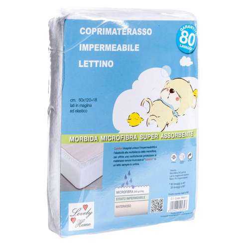COPRIMATERASSO IMPERMEABILE PER LETTINO CULLA