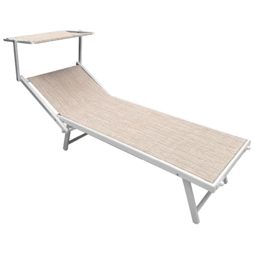 LETTINO PRENDISOLE IN ALLUMINIO ROSARIO BEIGE