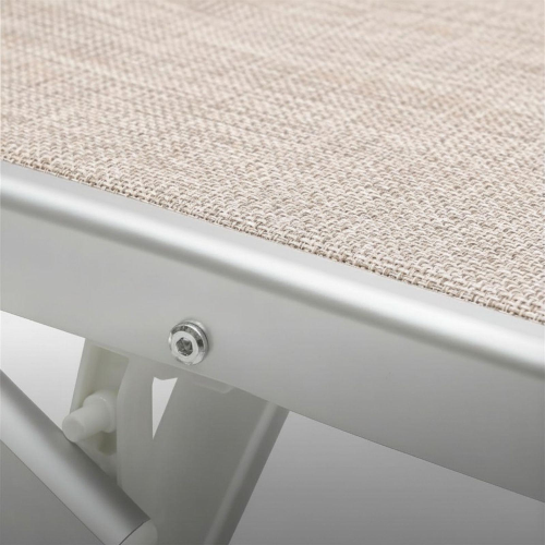 LETTINO PRENDISOLE IN ALLUMINIO ROSARIO BEIGE