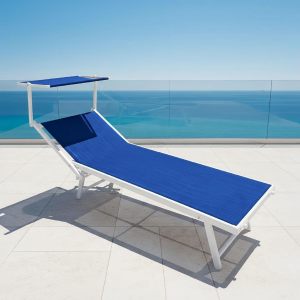 LETTINO PRENDISOLE IN ALLUMINIO ROSARIO BLU