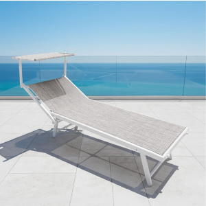 LETTINO PRENDISOLE IN ALLUMINIO ROSARIO GRIGIO