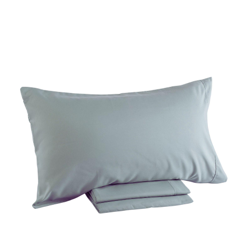 COMPLETO LENZUOLA UNA PIAZZA E MEZZA IN COLORS PERCALLE SALVIA