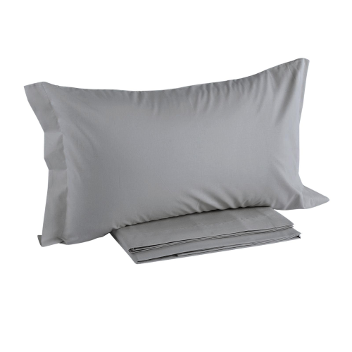 COMPLETO LENZUOLA MATRIMONIALE SIXTY NEW GRIGIO MEDIO