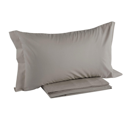 COMPLETO LENZUOLA MATRIMONIALE SIXTY NEW GRIGIO SCURO