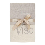 ASCIUGAMANI SPUGNA RICAMATI LAVATI BENE IL VISO