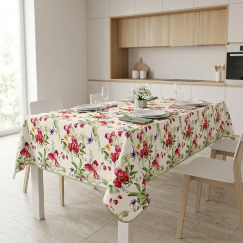 TOVAGLIA ANTIMACCHIA COPRITAVOLO 140X230 NO STIRO