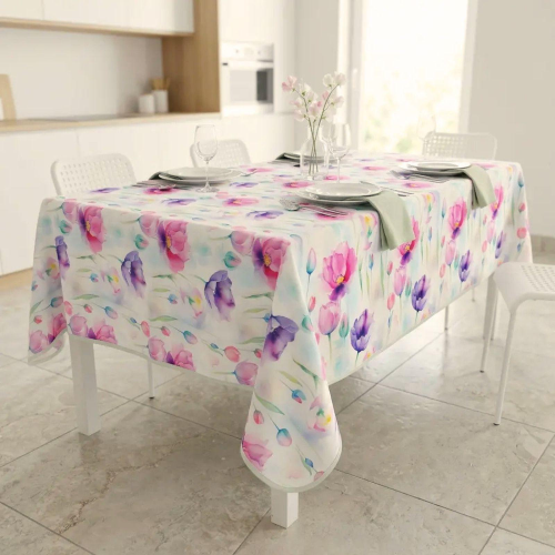 TOVAGLIA ANTIMACCHIA COPRITAVOLO 140X230 NO STIRO