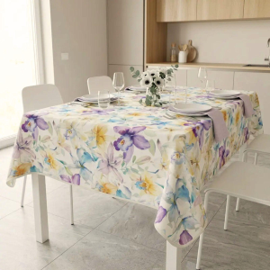 TOVAGLIA ANTIMACCHIA COPRITAVOLO 140X230 NO STIRO