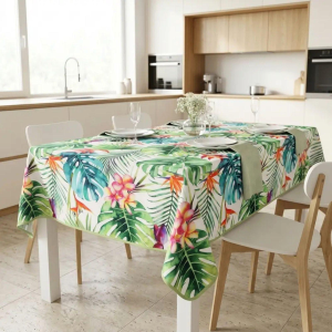 TOVAGLIA ANTIMACCHIA COPRITAVOLO 140X230 NO STIRO