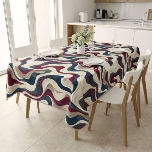 TOVAGLIA ANTIMACCHIA COPRITAVOLO 140X180 NO STIRO