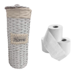 CESTA MULTIUSO PORTA ROTOLI CARTA IGIENICA