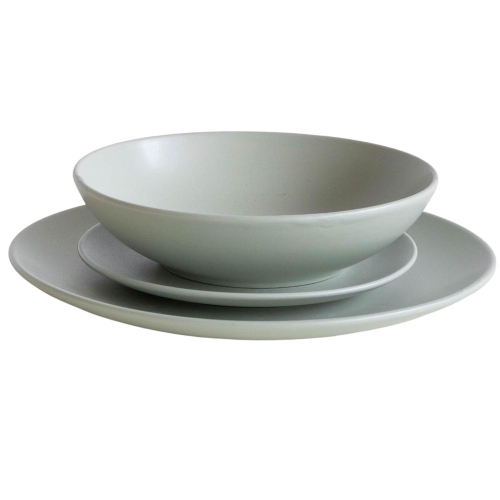 SERVIZIO DA TAVOLA PIATTI 18 PEZZI SALVIA