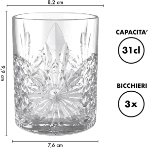 SET 3 BICCHIERI KIEL 31 CL