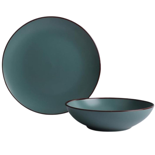 SERVIZIO DA TAVOLA PIATTI 12 PEZZI OTTANIO