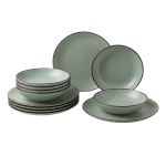 SERVIZIO DA TAVOLA PIATTI 12 PEZZI SALVIA