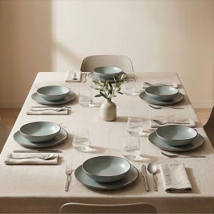 SERVIZIO DA TAVOLA PIATTI 12 PEZZI SALVIA