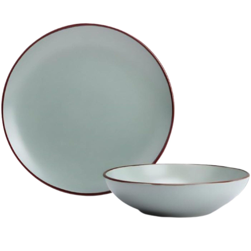 SERVIZIO DA TAVOLA PIATTI 12 PEZZI SALVIA