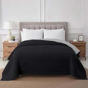 COPRILETTO TRAPUNTATO BEA BICOLORE