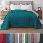 COPRILETTO TRAPUNTATO BEA BICOLORE