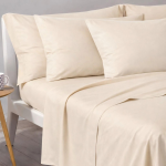 COMPLETO LENZUOLA LETTO FRANCESE SUGAR PANNA