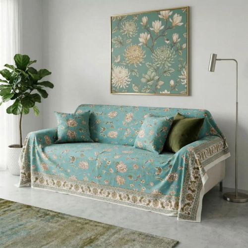 TELO COPRITUTTO MATRIMONIALE MEZZARO DIS. 12