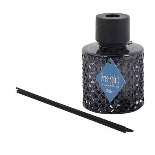 DIFFUSORE CON BASTONCINI 200 ML INTENSE FREE SPIRIT