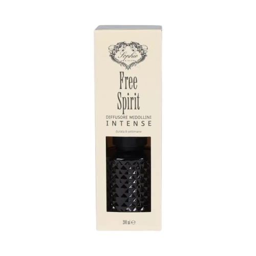 DIFFUSORE CON BASTONCINI 200 ML INTENSE FREE SPIRIT