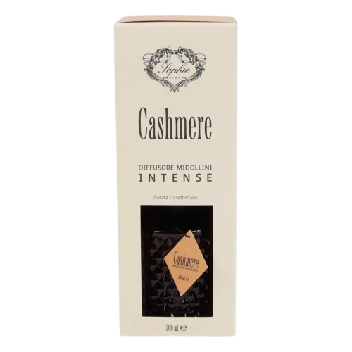 DIFFUSORE CON BASTONCINI 500 ML INTENSE CASHMERE