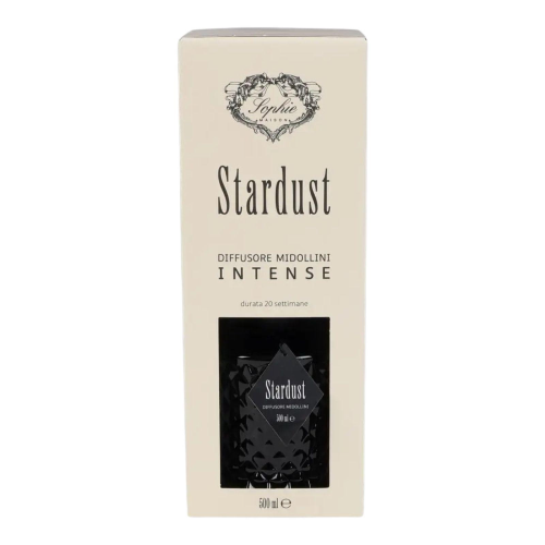 DIFFUSORE CON BASTONCINI 500 ML INTENSE STARDUST