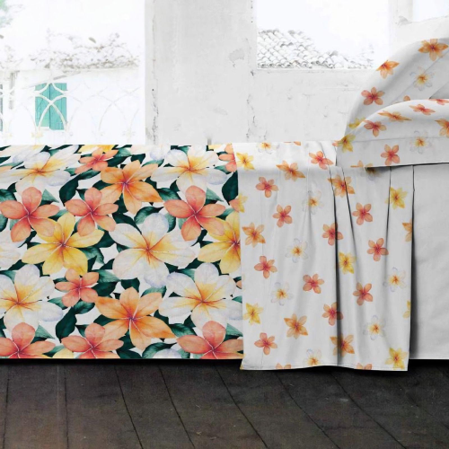 COMPLETO LENZUOLA COPRILETTO MATRIMONIALE JADE