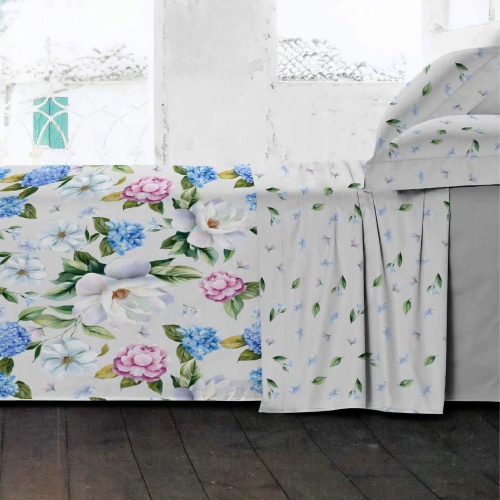 COMPLETO LENZUOLA COPRILETTO MATRIMONIALE JADE