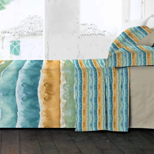 COMPLETO LENZUOLA COPRILETTO MATRIMONIALE JADE