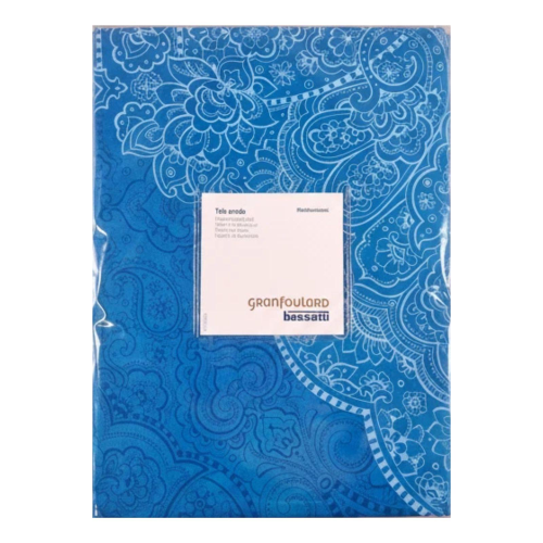 TELO ARREDO 350X270 BASSETTI GRANFOULARD DOLCEACQUA BLU