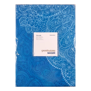 TELO ARREDO 350X270 BASSETTI GRANFOULARD DOLCEACQUA BLU